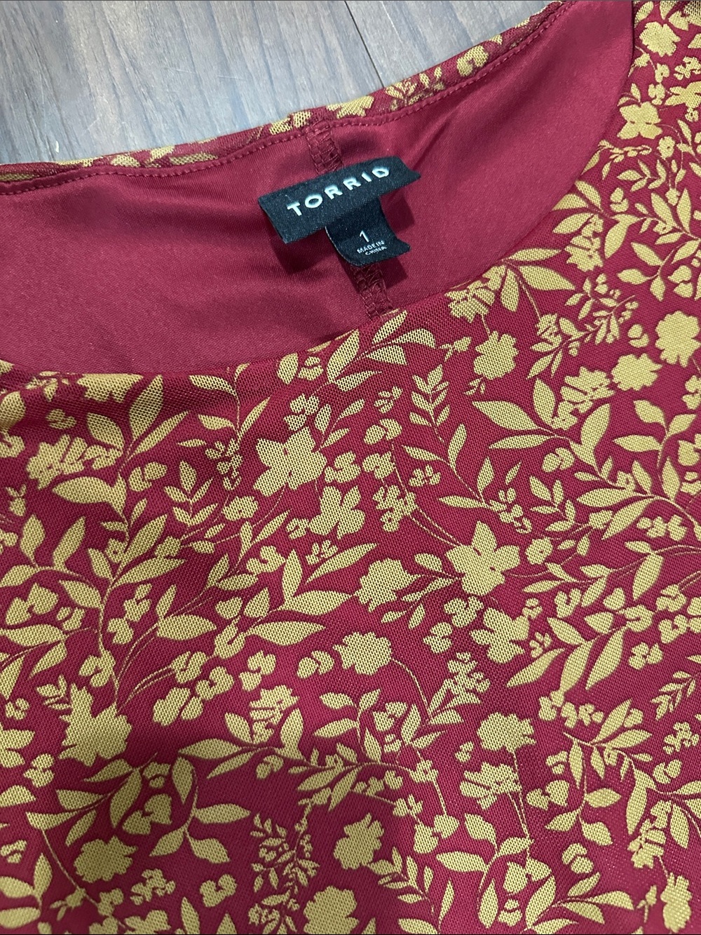 Torrid Ruffled Mini Dress - Picture 5 of 7
